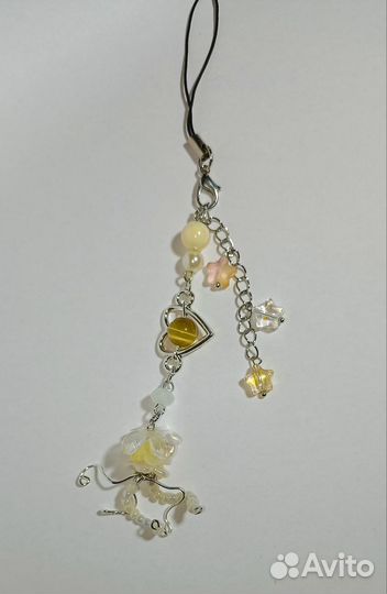 Брелки из бусин