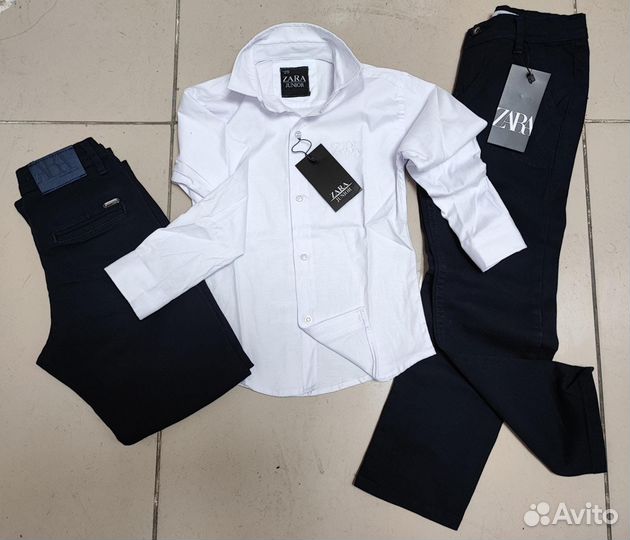 Рубашка и брюки в школу