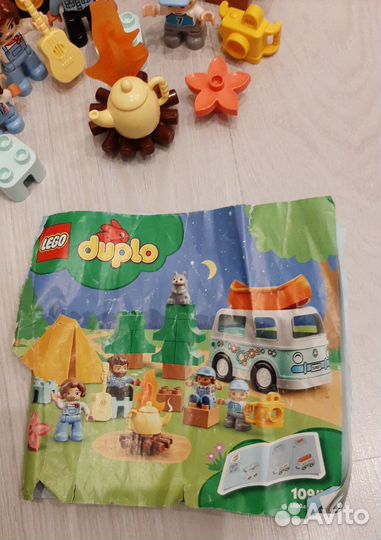 Lego duplo полиция, строители, пикник 2+