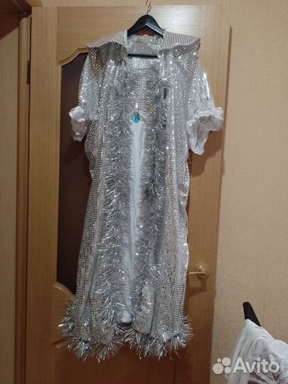 Костюм снегурочки взрослый