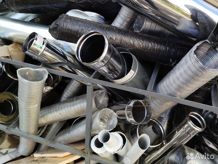 Труба для дымохода, сэндвич дымоход, воздуховод