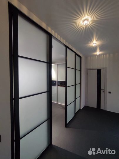 Перегородки раздвижные для зонирования комнаты