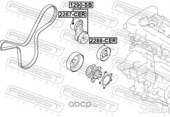 Натяжитель ремня