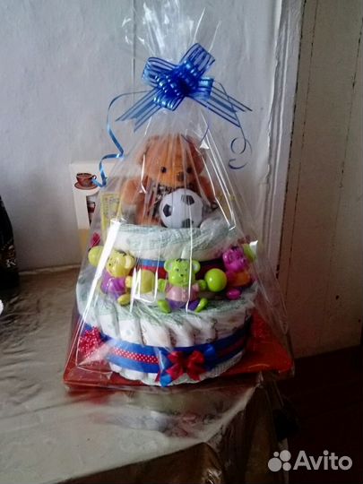 Торт из памперсов