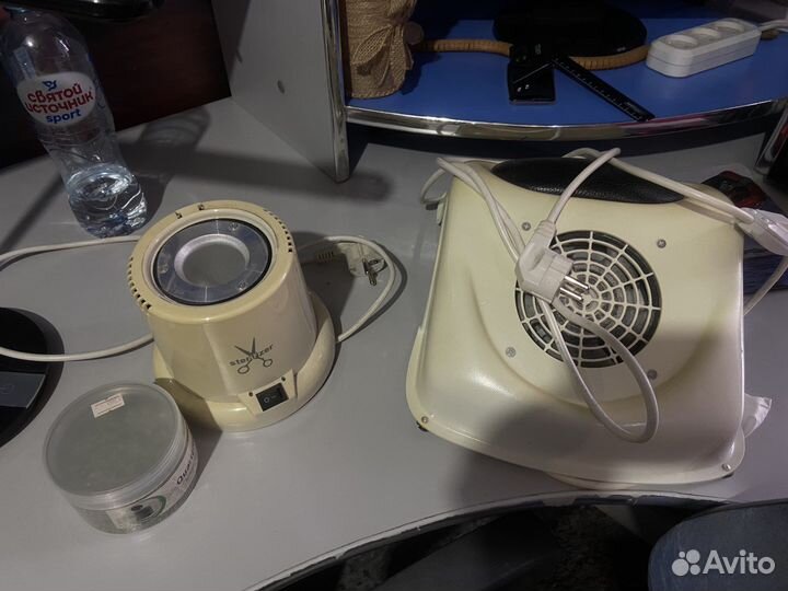 Пылесборник и гасперленовый стерилизатор