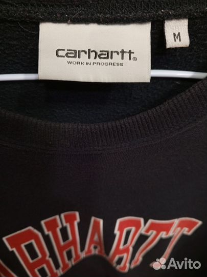 Свитшот Carhartt Wip с начесом новый оригинал