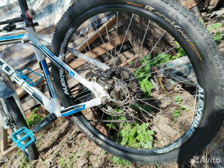 Велосипед хардтейл на базе cube (Германия)