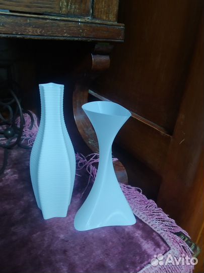 Вазы из пластика