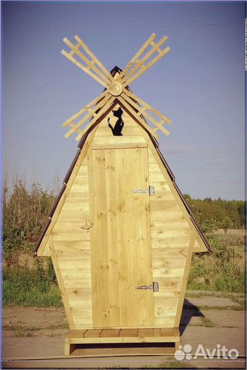 Уличный туалет прямоугольник QSM