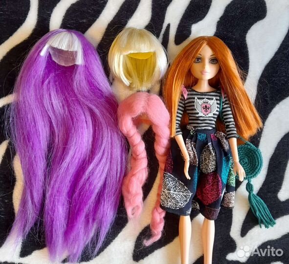 Парики для кукол Мокси Тинз лив 14 см