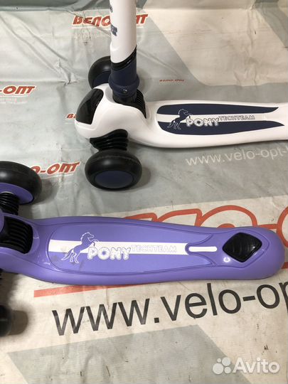Самокат трехколесный Tech Team Pony