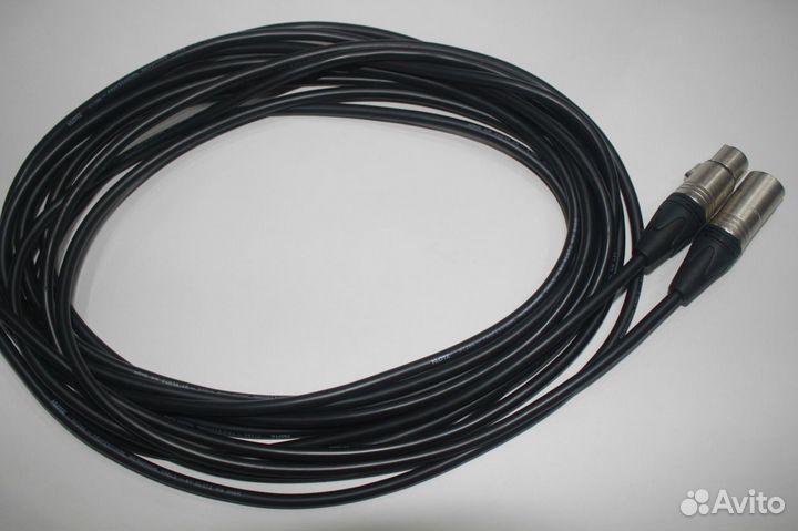 Доставка РФ бесплатно. Новый кабель Klotz XLR 10м