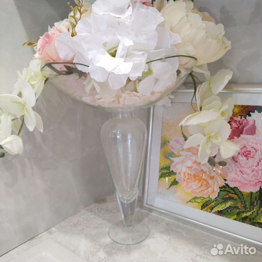 Ваза стекло