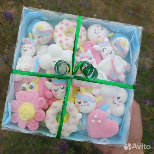 Фигурки из маршмэллоу на заказ, пирожные маршболлы