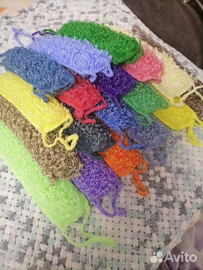 Мочалки ручной работы