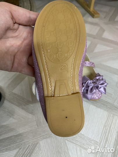 Туфли для девочки 28 размер