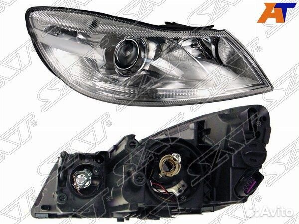 Фара skoda octavia, skoda octavia A5 04-13
