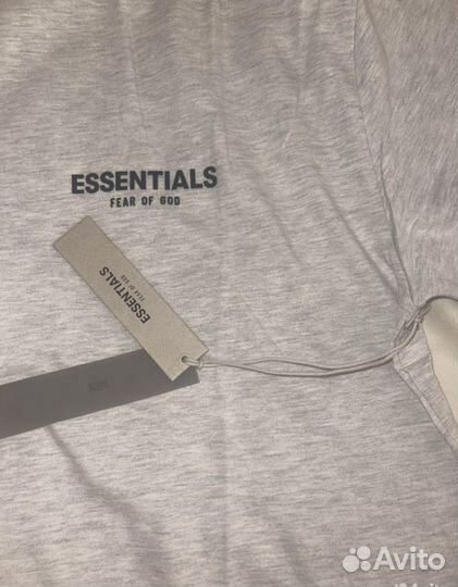 Футболка fear of god essentials