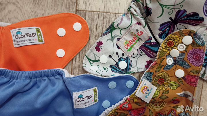 Многоразовые подгузники gloryes