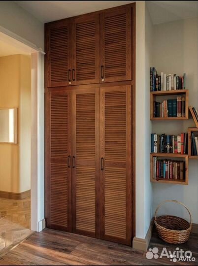 Жалюзийные дверцы для шкафа или ширма