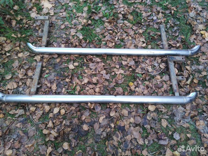 Защита порогов Niva Chevrolet