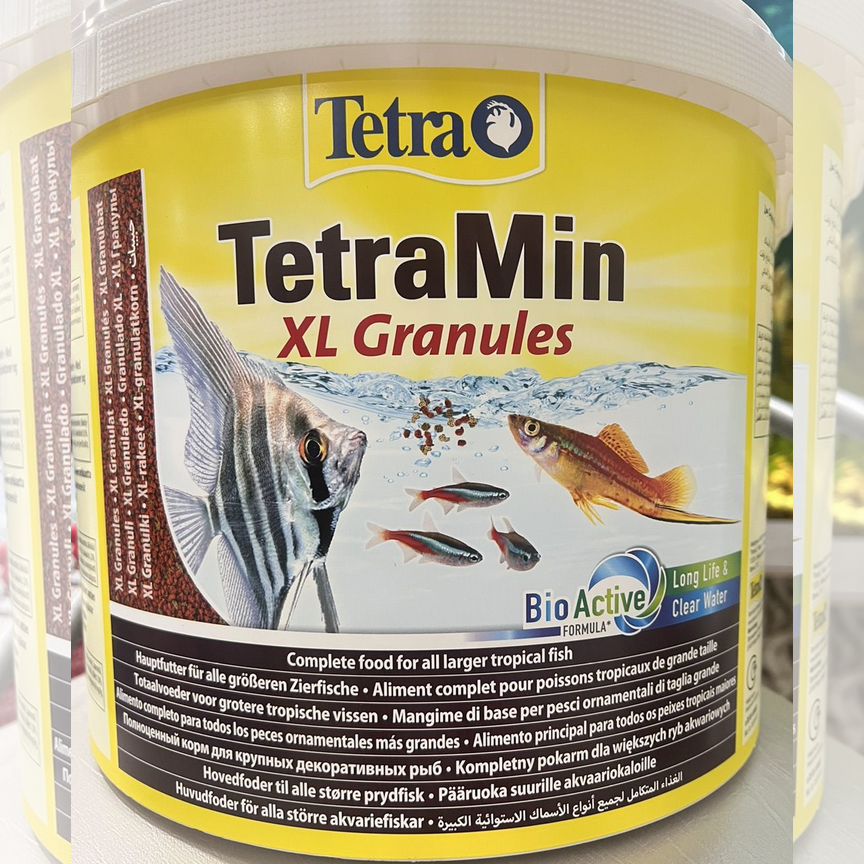 Корм для рыб tetra granules тетра гранулы