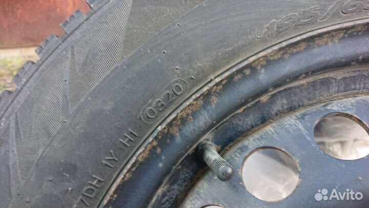Колеса в сборе r15 195/65 зимние 4х100