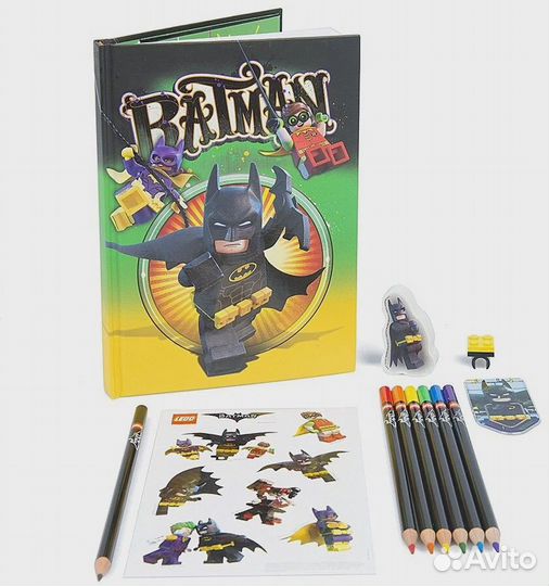Набор канцелярских принадлежностей 51749 lego Batm