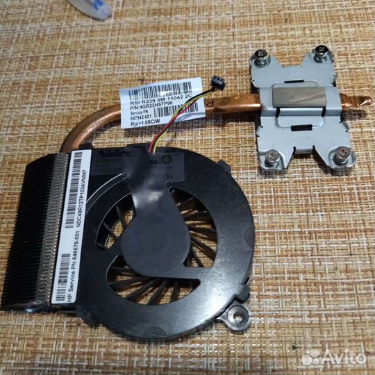 Система охлаждения для ноутбука