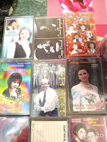 Аудиокассеты с записью.Татарская эстрада