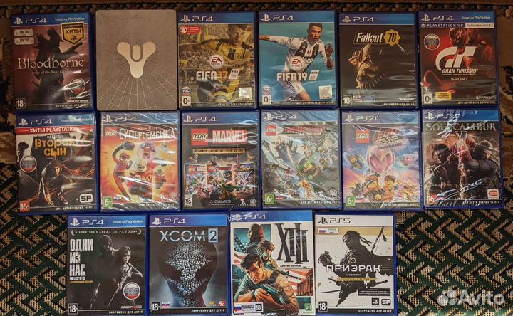 RE4 / Ragnarok прокат / PS+ подписки / PS4-5 Диски