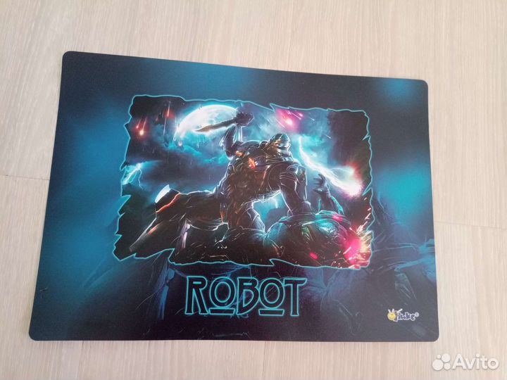 Коврик на стол для мышки - Битва роботов