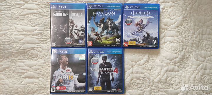 Диски, игры PlayStation 4,5