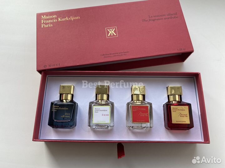 Maison Francis Kurkdjian 4x30ml набор