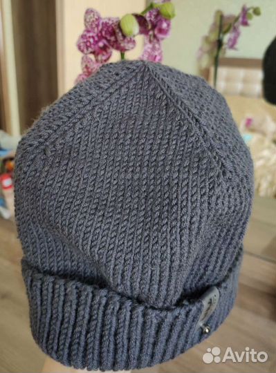 Шапочка мужская спицами