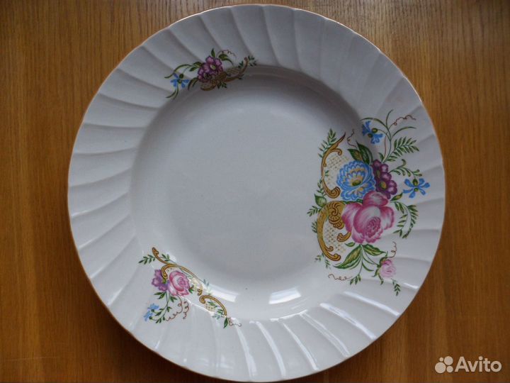 Фарфоровое Блюдо, Южноуральский фз, диаметр 30 см