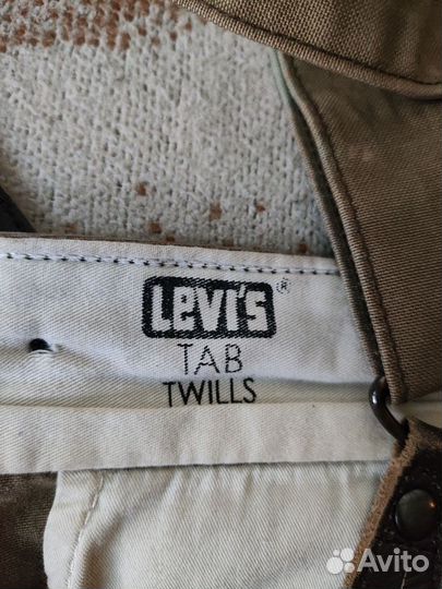 Штаны Levi's tab Twills. XXL