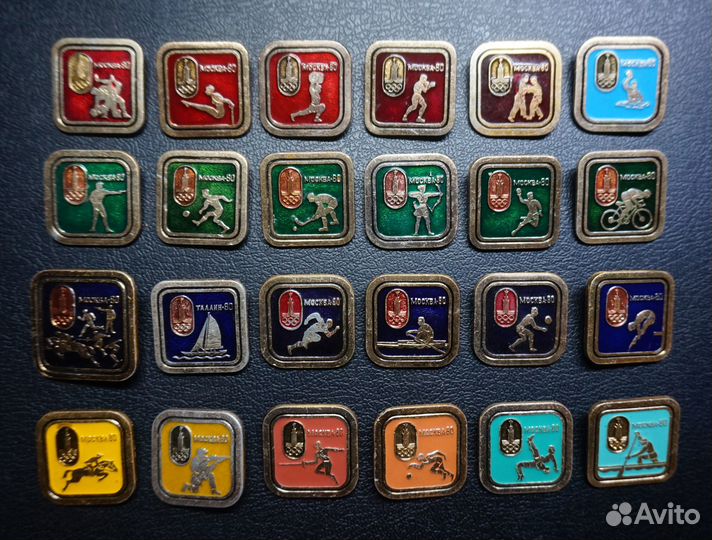 Спорт. Олимпиада-80. Москва-1980. Набор