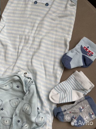 Вещи для новорожденного пакетом 56 62