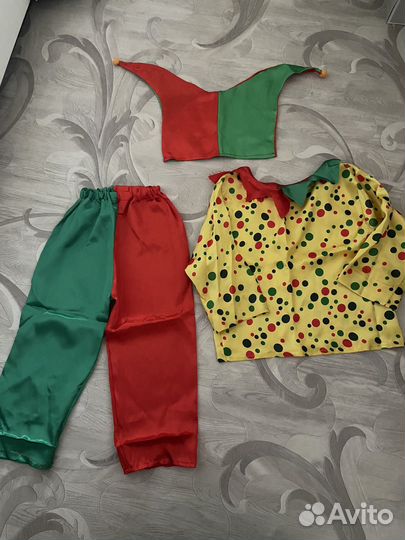 Новогодний костюм. Петрушка или Скоморох