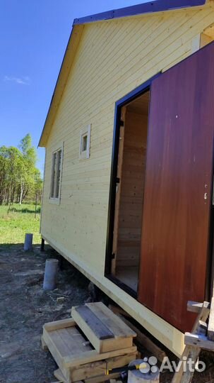 Каркасный дачный домик 6/6