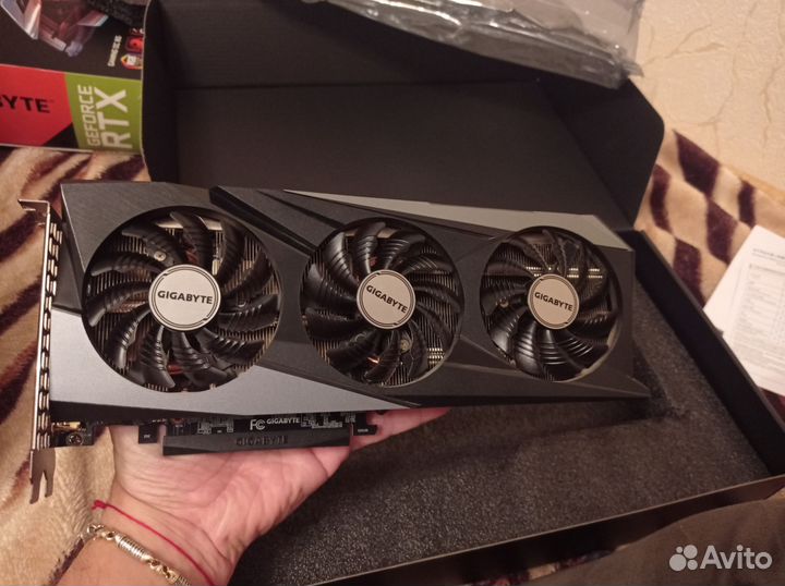 Видеокарта Gigabyte gaming rtx 3060ti OC
