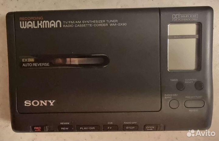 Sony walkman WM-GX90 1991г