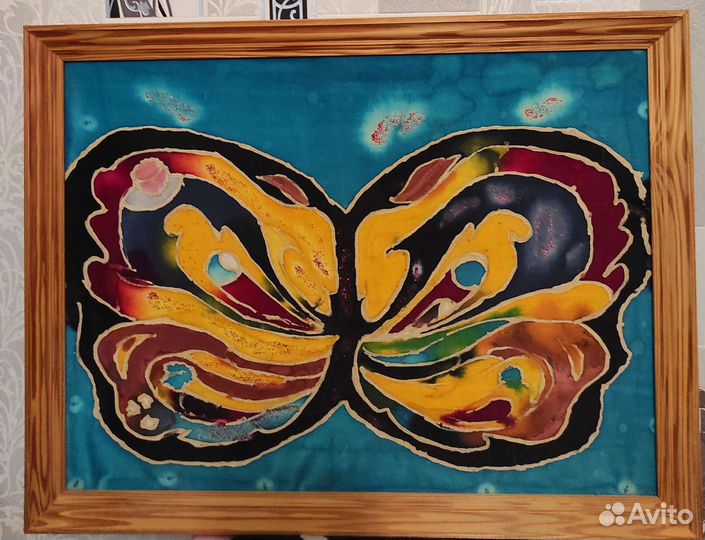 Картины в технике батик