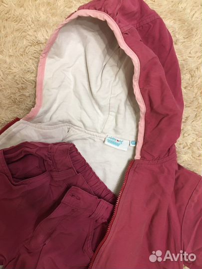 Костюм для девочки с х/б подкладом