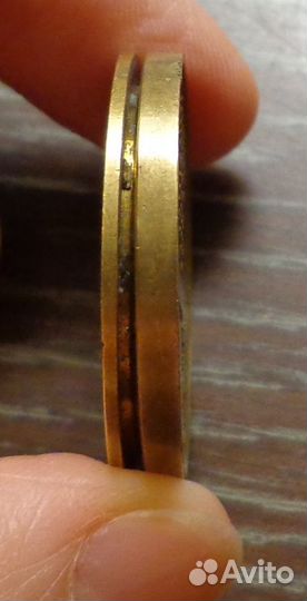 Венгрия 1000 ф. 2002 г. шпионская монета-контейнер