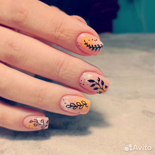 Маникюр гель лак