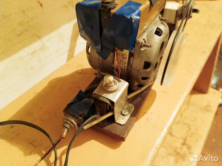 Самодельная бор машинка и двигатель для неё