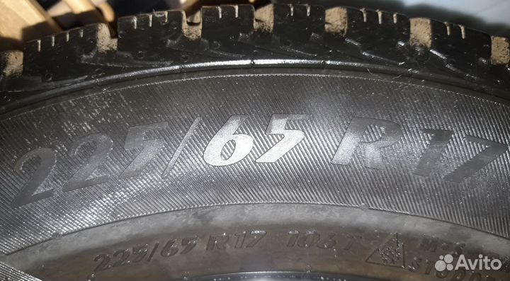 Продам зимние колёса R17