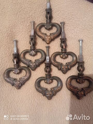 Винтаж набор ручки бу 6 шт